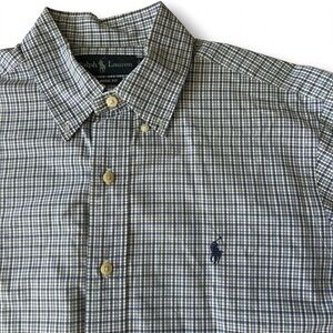 Timeless Ralph Lauren Checkered Shirt - Classic Fit size (15 1/2, 32/33)